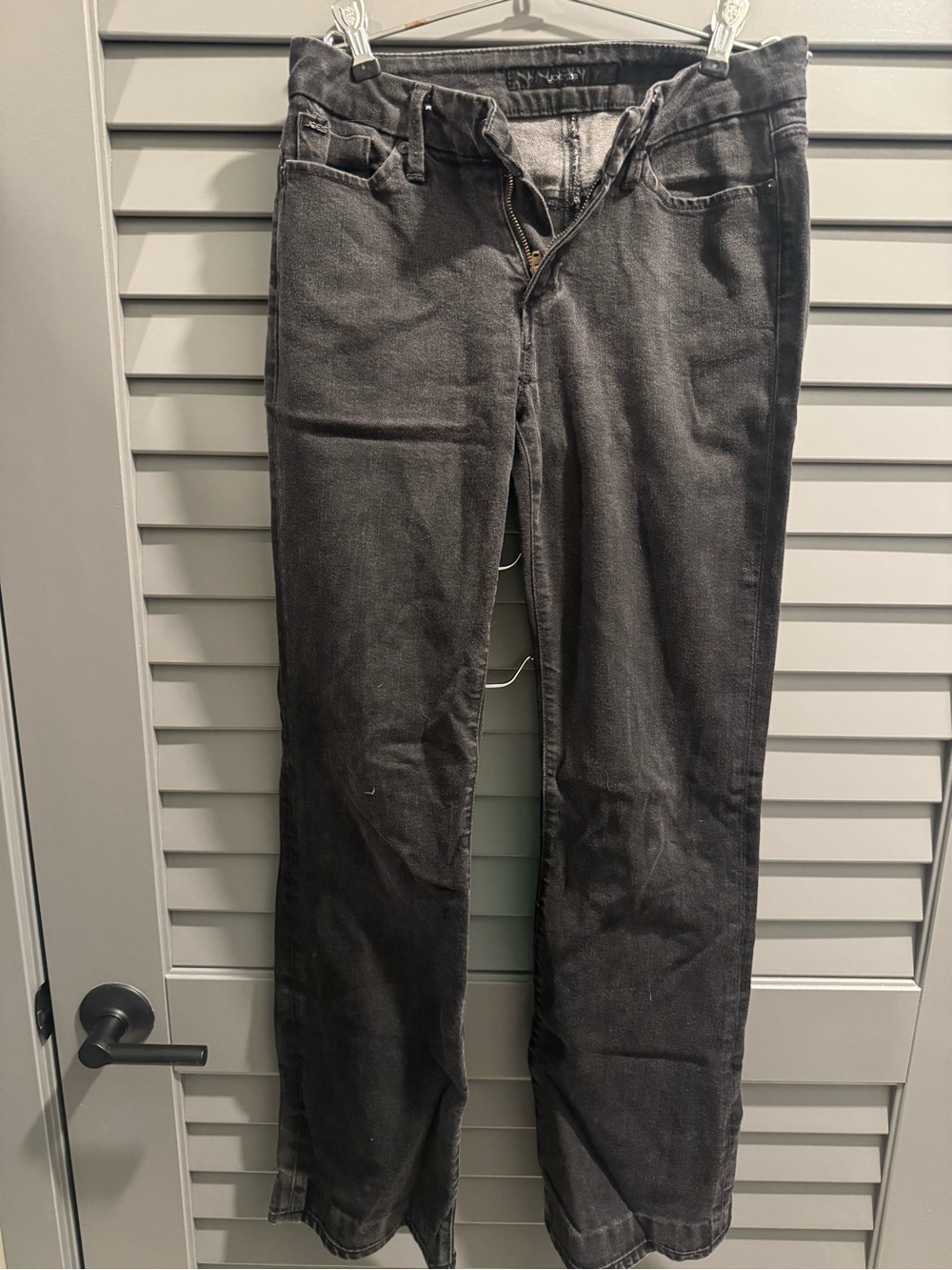 Black Denim Flare/bootcut Jeans